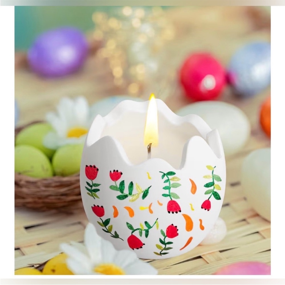 Easter Egg Candle DIY Paint Set - 4 Pack